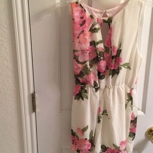 Floral romper